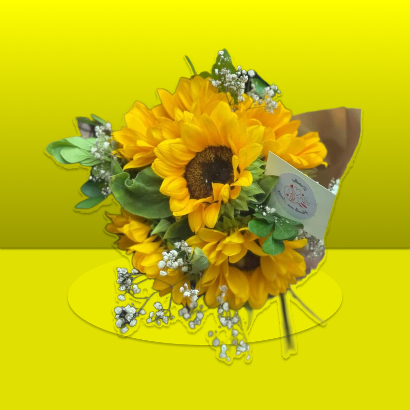 Flor - ramo brillo intenso