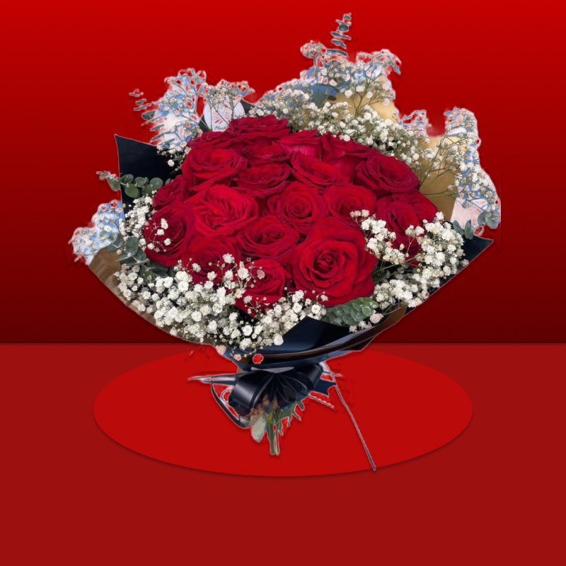 Ramo reposo rojo