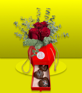 Flor - box dulce pasión